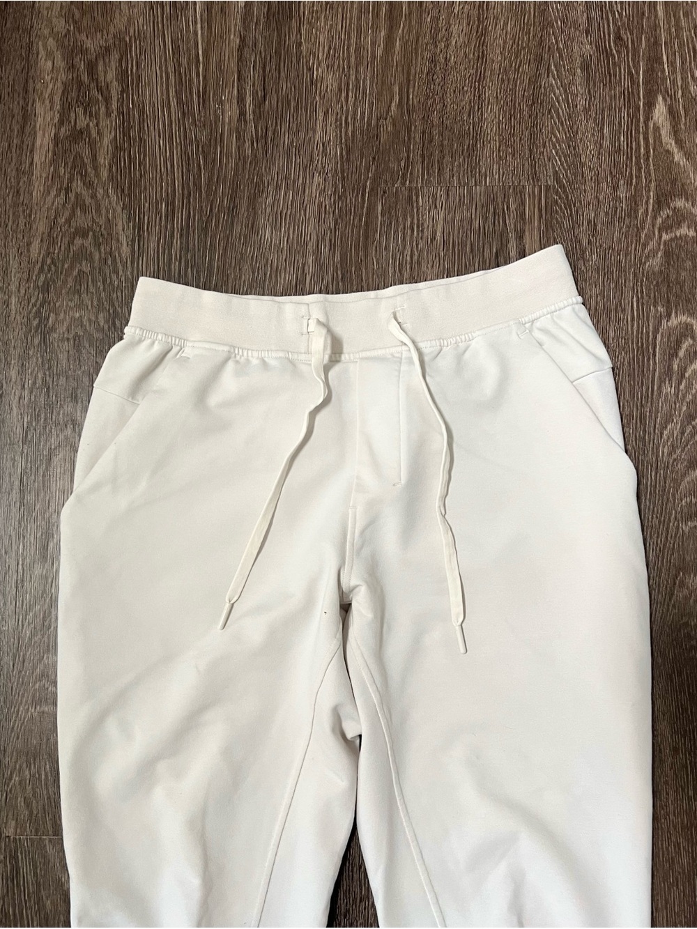 Lululemon City Sweat Joggers Men’s Medium Cream Oatmeal French Terry LM5AJTS - Picture 2 of 7